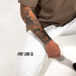 Load image into Gallery viewer, Men’s Trackpant White Marle
