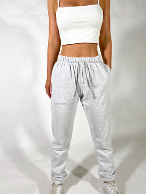 Women’s Trackpant White Marle